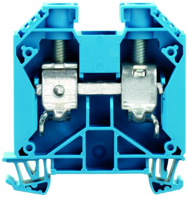 Borne de passage Weidmüller WDU connexion à vis 35mm² TS35 bleu