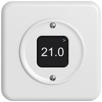 Capteur de température ambiante ENC STANDARDdue Wiser SNAPFIX® 230V 5…30°C blanc
