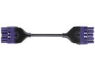 Verbindungsleitung Woertz 49345/C1 5×1.5mm² 400V 16A 1m vi Buchse Stecker Cca
