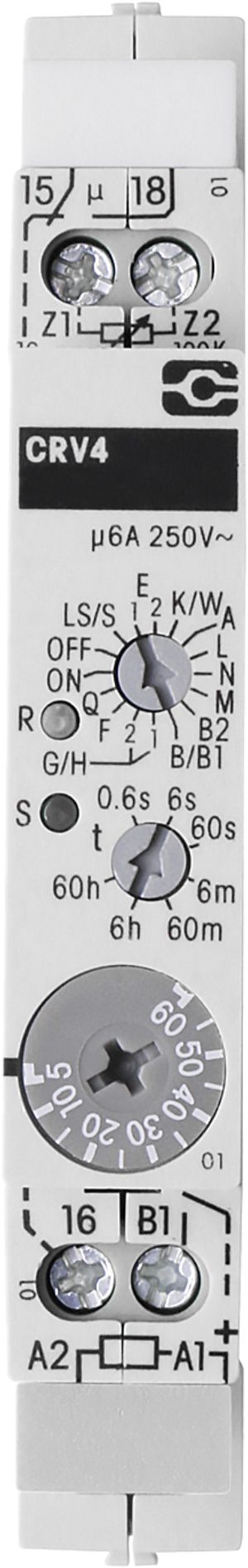 Zeitrelais ComatReleco CRV4, 24…240VUC