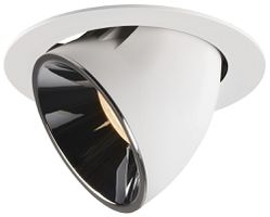 Downlight LED INC SLV NUMINOS GIMBLE XL, 37.4W 1050mA 3400lm 2700K 20° bc/chr