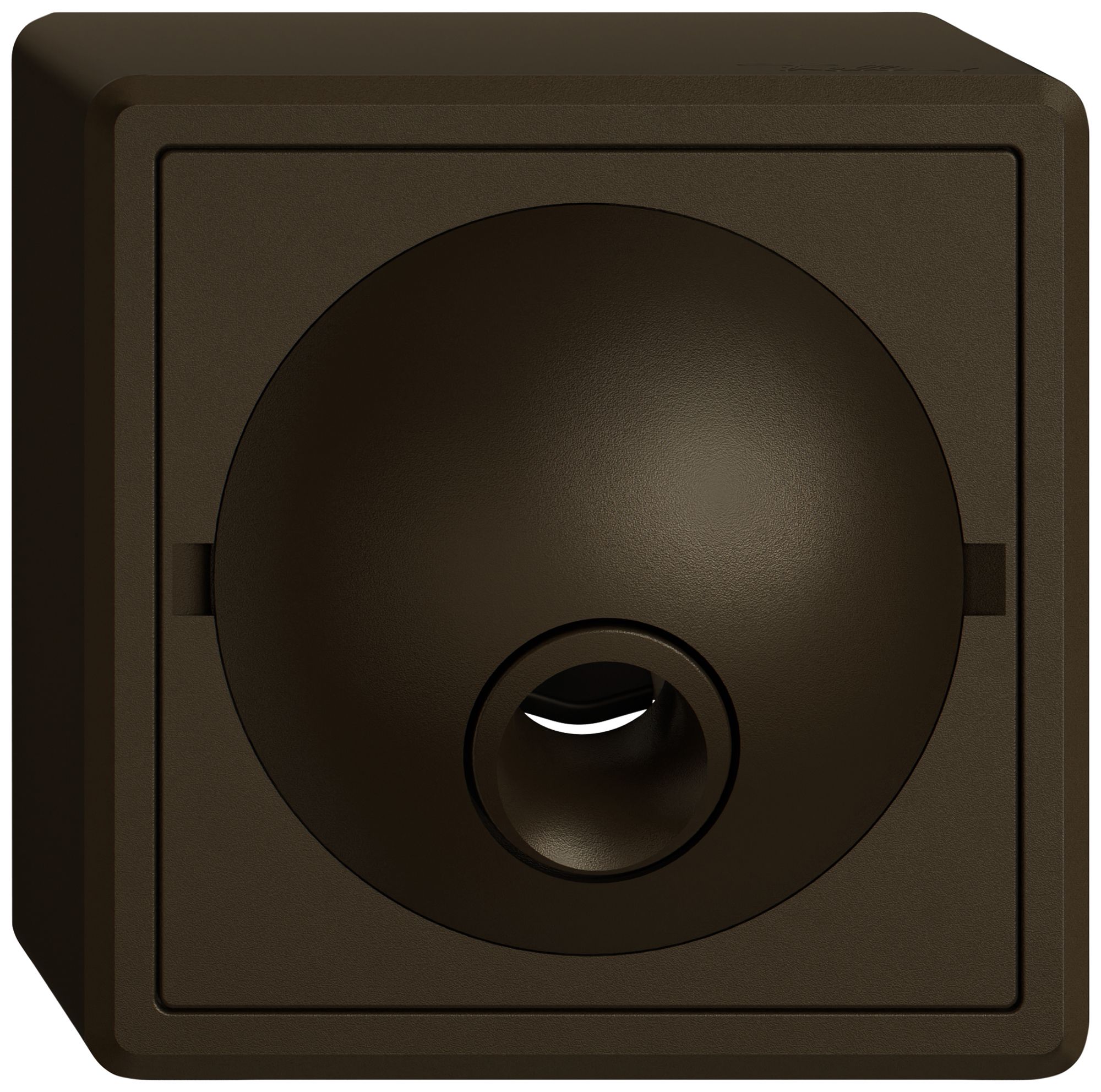 AP-Anschlussdose EDIZIO.liv SNAPFIX® ohne Klemmeneinsatz br