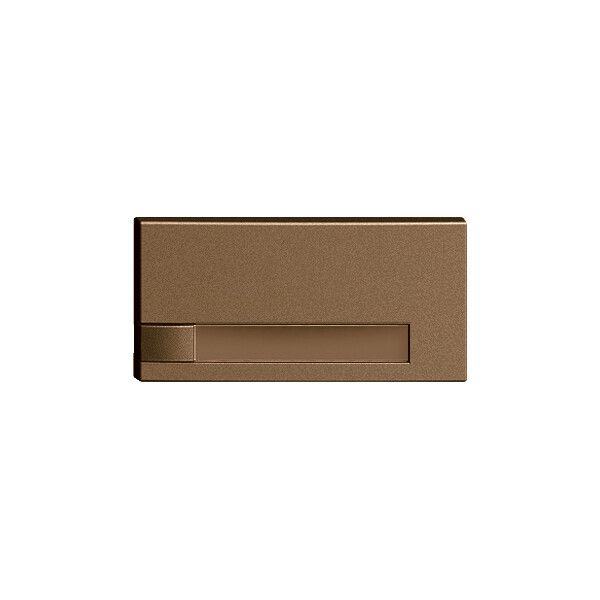 Taste 1/2 KNX/UNI-Taster mit Papiereinlage EDIZIOdue Bedienung 1×coffee