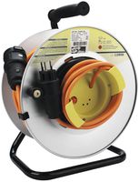 Kabelrolle ME DK 50m Td 3×1.5 T13, T12 mit Drehkontakt IP20