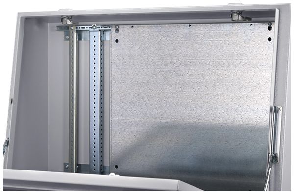 Montageplatte Rittal TP 6730.340 700×437mm für TS/SE/TP Stahl grau