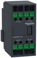 Blocco contatti ausiliari INS LADN 1NO 1NC 10A