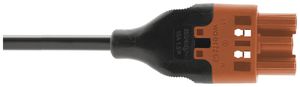Câble de raccordement Woertz 49343/C3 3×2.5mm² 250V 20A 4m ora fiche-libre Cca