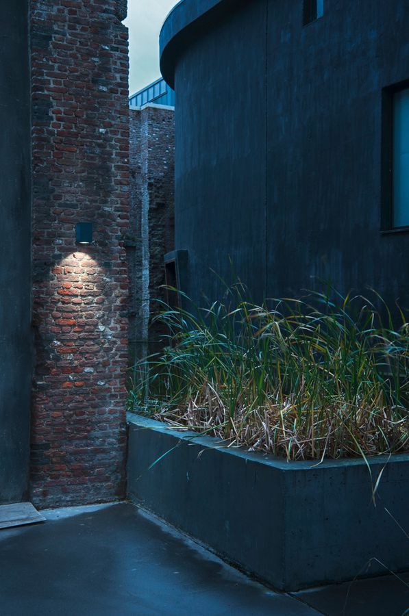 LED-Wandleuchte SLV ENOLA SQUARE M 10W 820lm 3000/4000K IP65 anthrazit