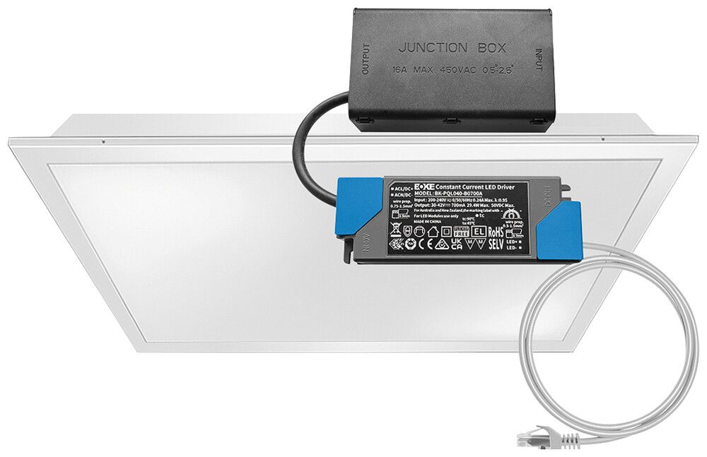 Luminaire LED INC ESYLUX CELINE-2 PNL 625 DDP OP 30W 4200lm 840 IP20