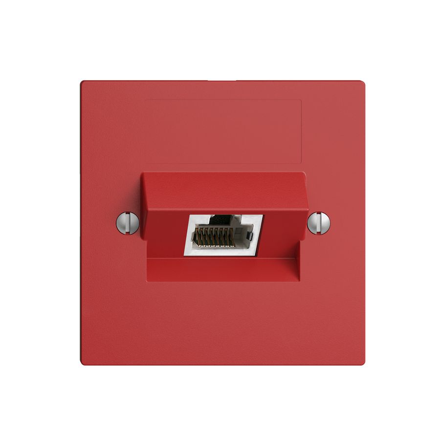 Presa INC 1×RJ45/s 4P ITplus EDIZIOdue berry