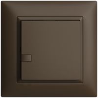 UP-Universaltaster 1×1T Schraubklemme EDIZIOdue coffee, ohne LED