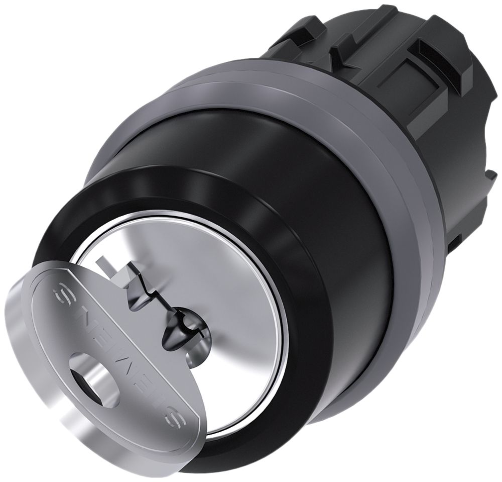 Schlüsseltaster Siemens SIRIUS ACT RONIS O<I (O) Metallfrontring