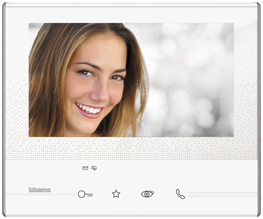 Poste intérieur vidéo Legrand Classe 300 V13E blanc