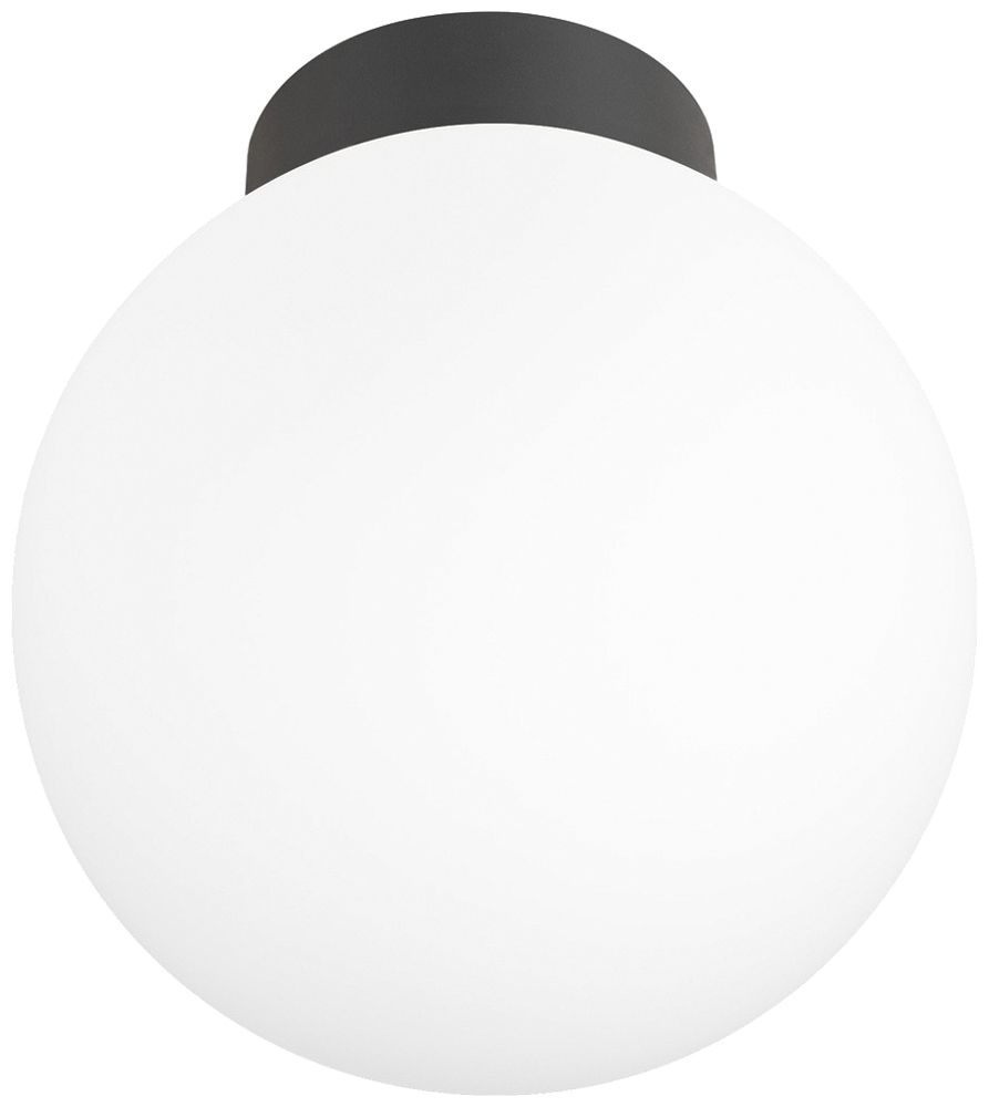 Plafonnier SLV SUN 20 E27 1×60W VAR Ø200×220mm noir