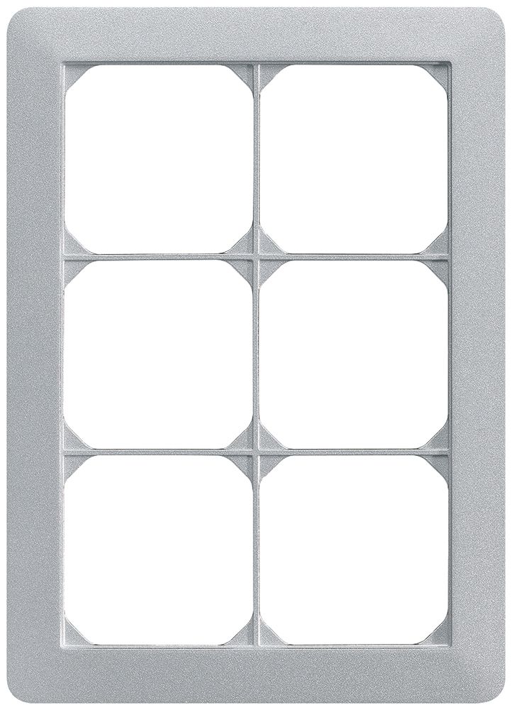 UP-Abdeckrahmen kallysto.trend 3×2 arktis 154×214mm