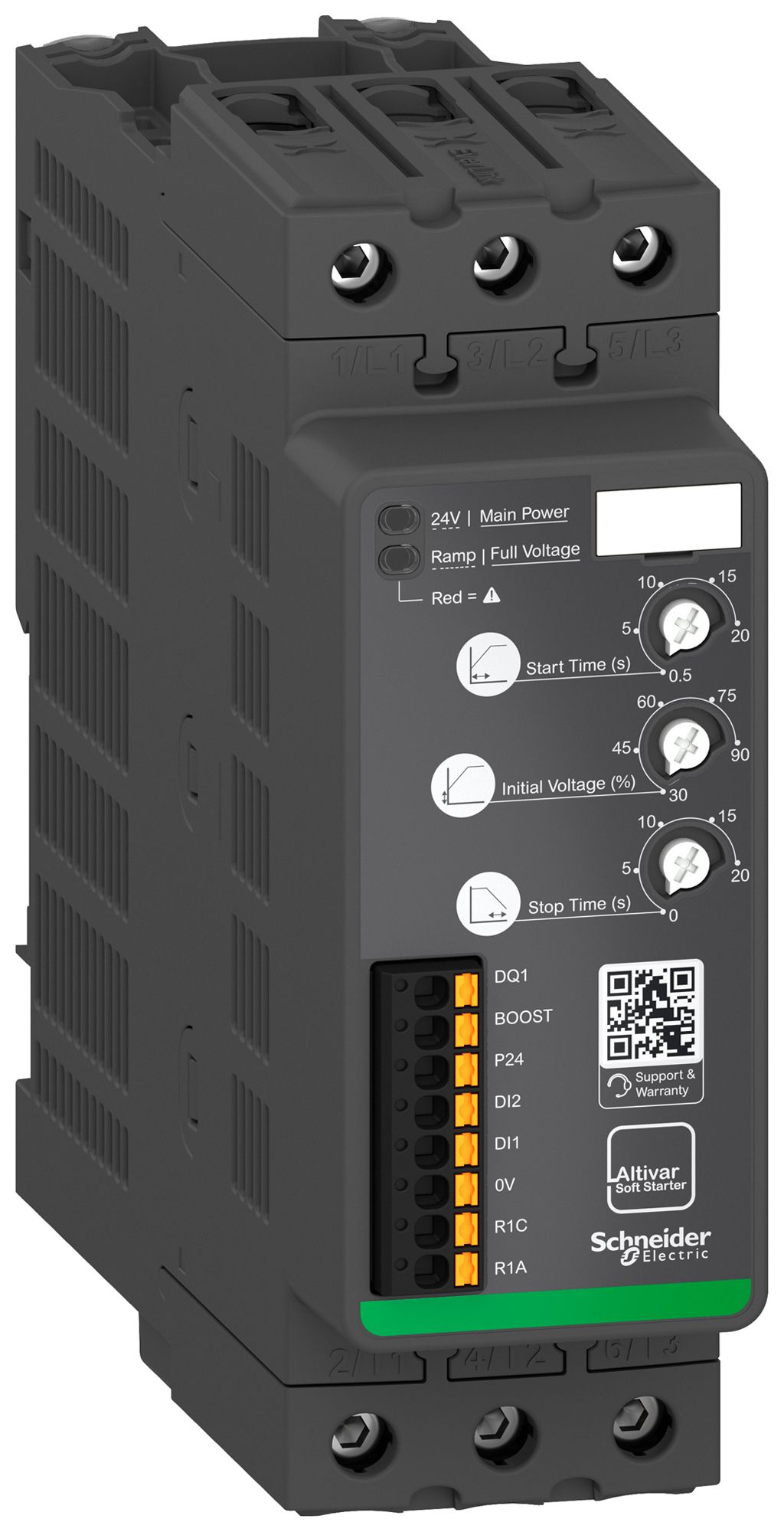 Softstarter Altivar ATS130 73A 200…480V 200…480V 24VAC