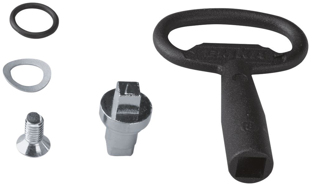 Schliessung Vierkant Hager univers 6/6mm IP44/IP54 Ausführung Schweiz