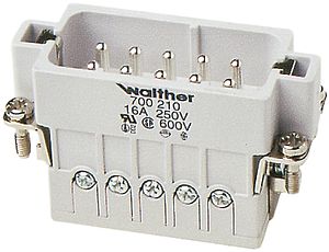 Stifteinsatz A10 0.5…2.5mm² 20…14AWG, mit Drahtschutz