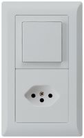 Combinaison ENC kallysto.line grd.I-I verticale interr.S6+type 13 gris clair