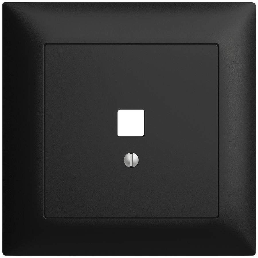 Kit frontale INC EDIZIOdue nero 88×88mm per interfaccia USB