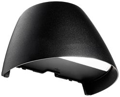 LED-Wandleuchte Plejd OUT-02-B 13W 2200…4000K IP44 DIM 143×232×143mm schwarz