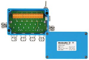 Distributore standard Weidmüller Profibus ATEX FBCon PA CG Ex 4 volte IP66