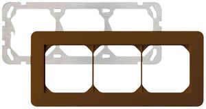 UP-Kopfzeile kallysto.trend 1×3 braun horizontal