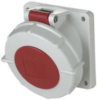 Presa INS CEE 32A 5P 6h 400V rosso, obliquo TwinContact IP67