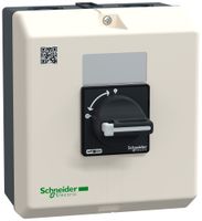 AP-Anlageschalter Schneider Electric Vario 50A 4P schwarz N-vorauseilend IP65
