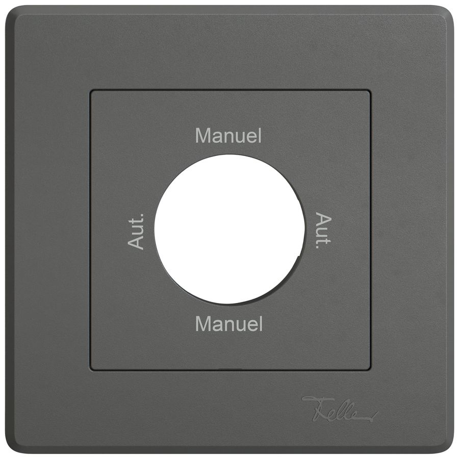 Kit di montaggio INC EDIZIO.liv SNAPFIX® p.interr.chius.Auto-Man-Auto-Man(F) grs