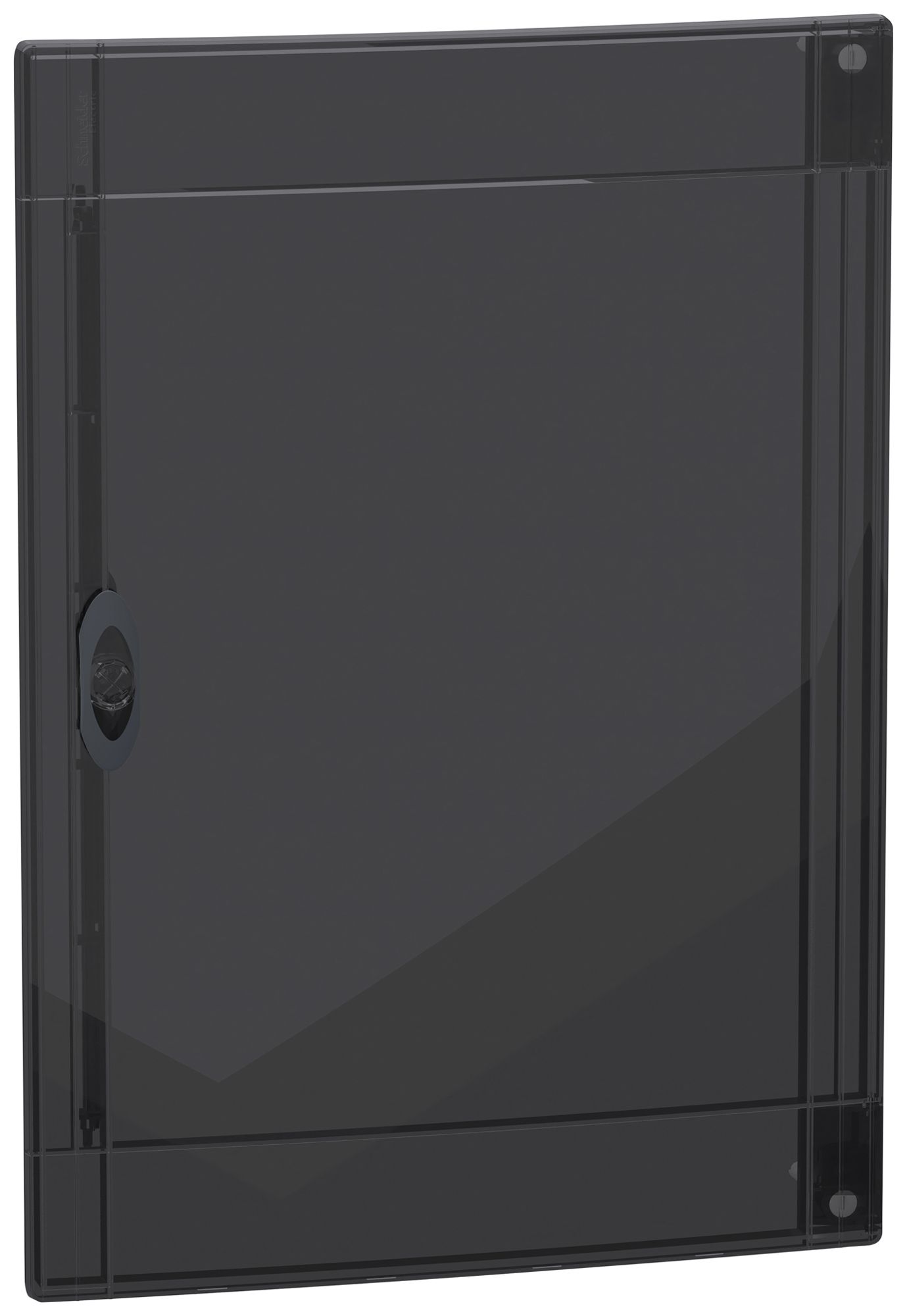 Tür SE PrismaSeT XS für 3×18TE Sichttür transparent grau 426×600×20mm