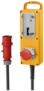 Distributeur de courant Mennekes EverGUM 1×16A 5p 400V CEE 16A IP44 2m