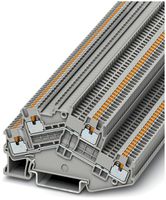 Doppelstockklemme 0.14…1.5mm² grau Push-in-An.PTTBS 1.5/S