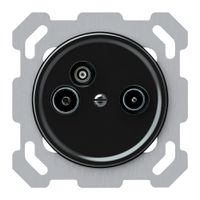 UP-Antennendose TV-R-Daten origin Stichdose 4dB schwarz