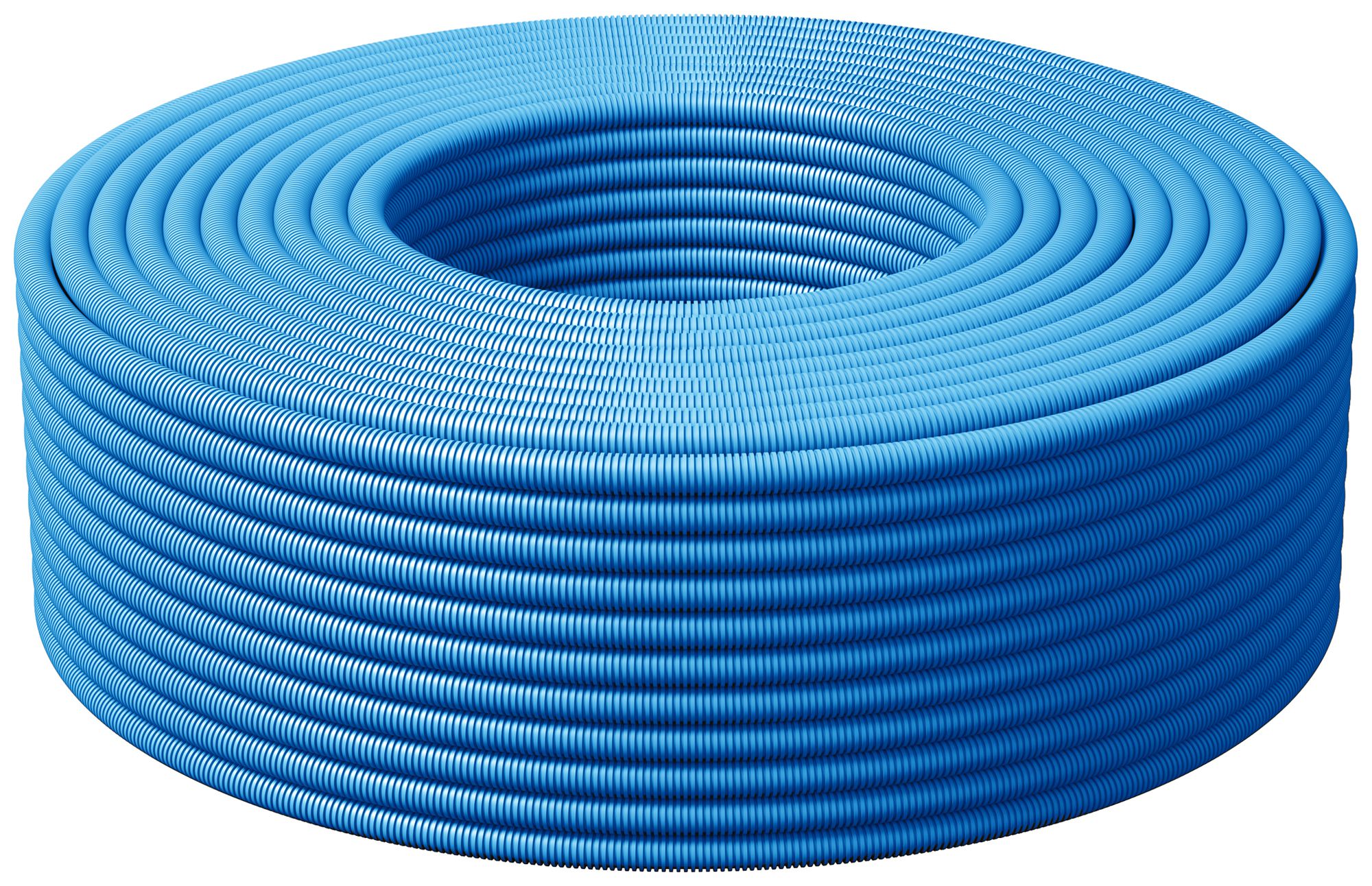 KRFWG Weichplastikrohr flexibel PM SuperBlu M25 Polypropylen 1000N 550m blau