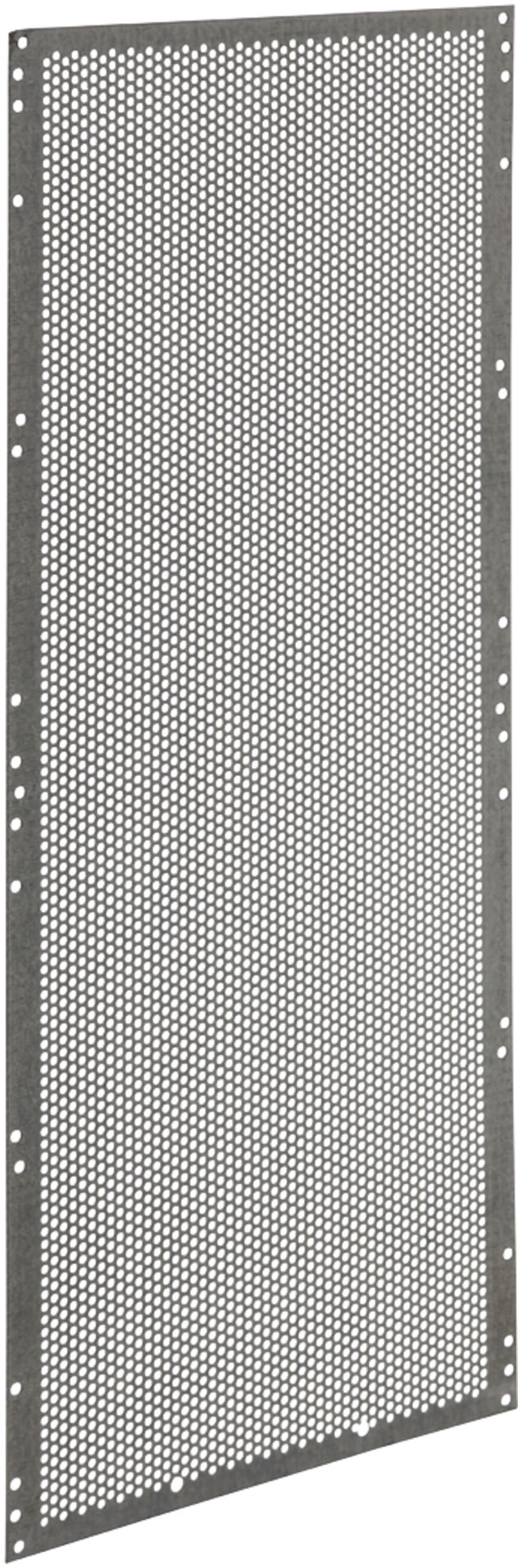 Montageplatte Hager univers N 610×248mm Lochung rostfreier Stahl