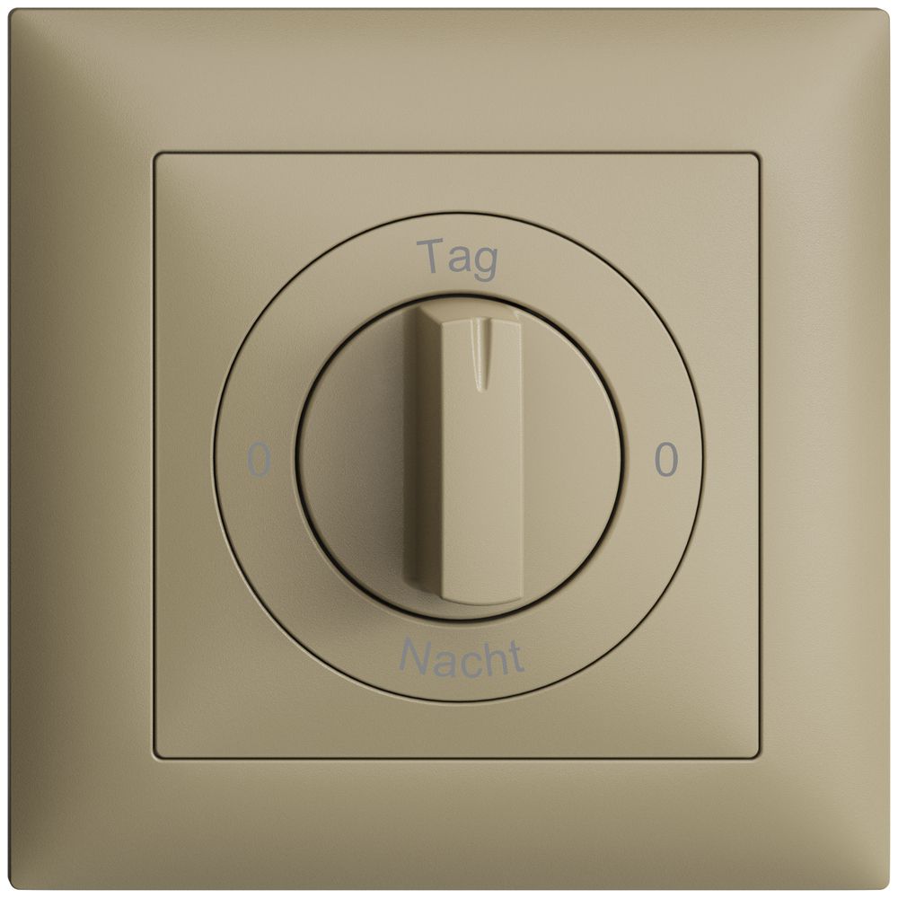 Kit front. 0-Tag-0-Nacht EDIZIOdue sand 88×88mm pour interr.rot