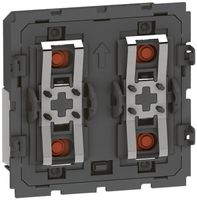 EB-Taster Legrand MyHOME weiss 2-fach