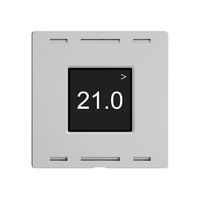 Raumtemperatursensor EDIZIOdue Wiser CO2 230V 5…30°C hellgrau