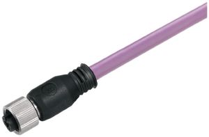 Cavo Weidmüller SAIL aperto/M12 3m presa dritta schermata PUR viola