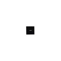 Tasto EDIZIOdue elegance 1/1 con symbolo ( - ) vetro nero