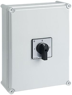 AP-Netzumschalter K&N KG100.T904.STM, 100A/690V 4P 380×280×180mm "1-0-2"