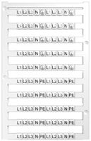 Striscia di marcatura 5mm bianco L1/L2/L3/N/PE 200pz