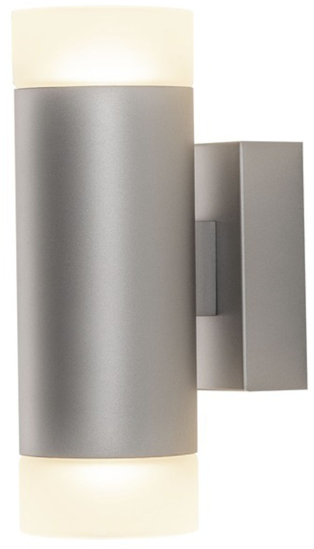 Wandleuchte SLV ASTINA UP/DOWN GU10 2×10W Ø70×200mm grau