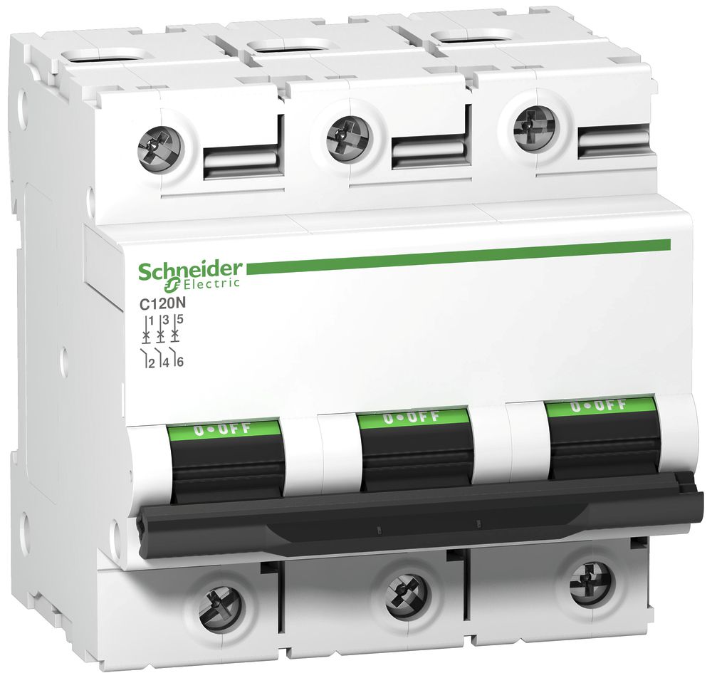 Disgiuntore Schneider Electric iC120N 125A (B) 3L 10kA