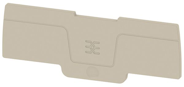 Abschlussplatte Weidmüller ASEP 4C 2.5 82.1×2.1mm beige
