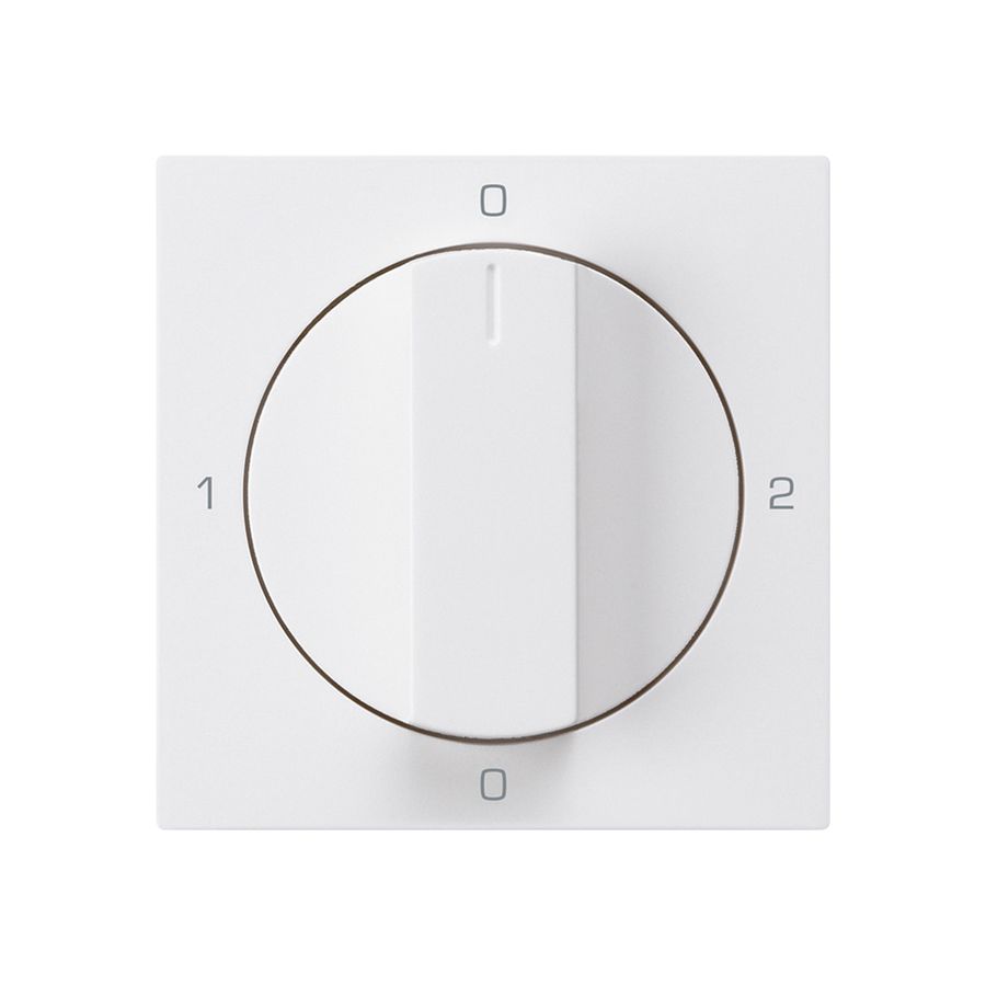 Einsatz zu Drehschalter kallysto 2/1L weiss mit Drehgriff