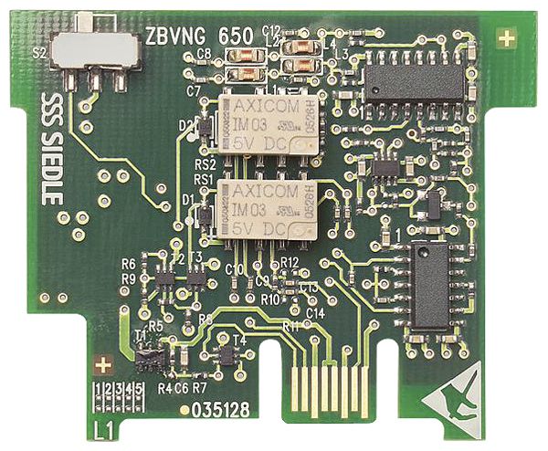 Steckkarte Siedle, für Bus-Video-Netzgerät BVNG 650