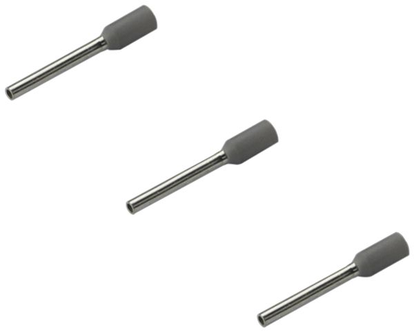 Embout de câble Rittal AS 4050.752 0.14mm² 8mm gris 500pcs