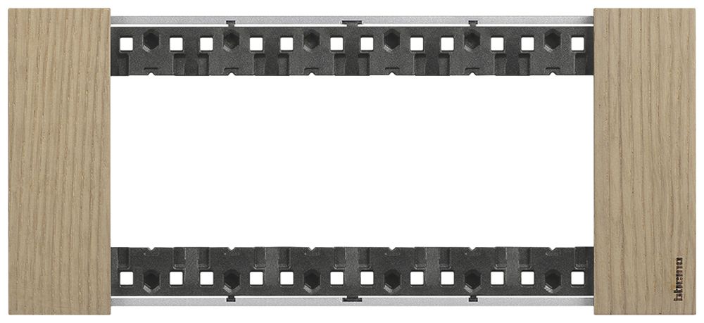 Abdeckrahmen Living Now 6 Module 192.5×86mm oak